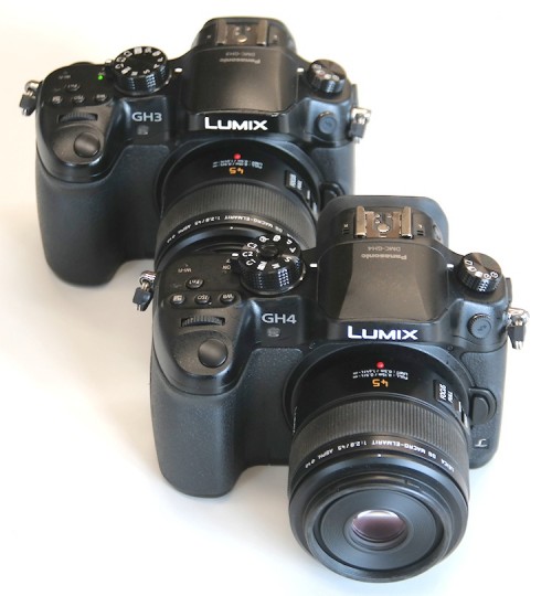 Lumix GH3 und GH4