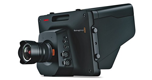 blackmagicccstudiocamera HD mit MFT-Objektiv