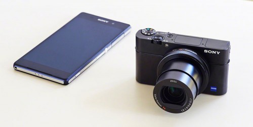 Sony RX100M3 und Handy