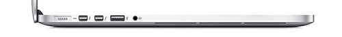 Apple MacBook Pro RD 15 linke Seite