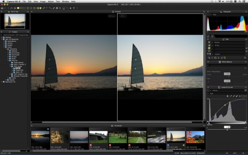 Nikon Capture NX-D vorher-nachher