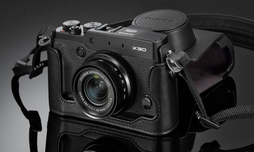 Fuji X30 scharz mit Tasche 11