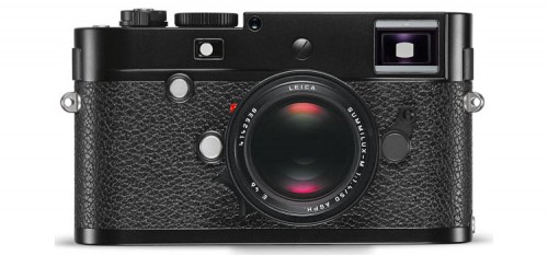 Leica M-P schwarz frontal