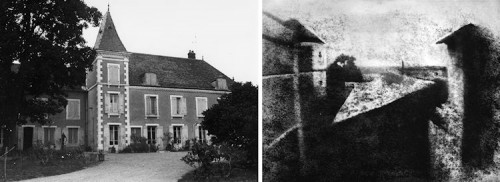 Niepce Maison-du-Gras und erste Fotografie