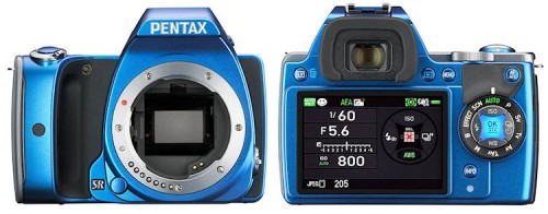 Pentax K-S1 frontback