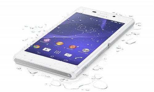Sony Xperia M2 Aqua White nass