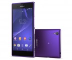 Sony Xperia T3 Purple vorne-hinten