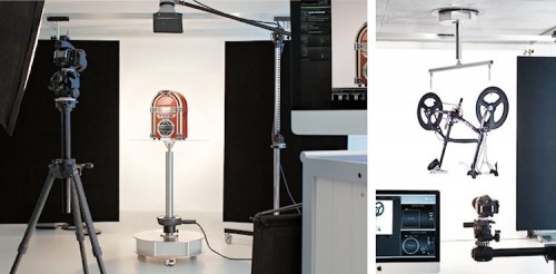 3d-viz Drehteller
