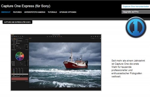 Capture One for Sony