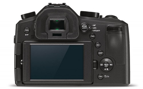 Leica V-Lux back und Display