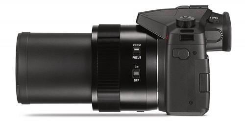 Leica V-Lux Zoom voll ausgefahren