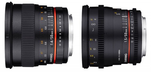 Samyang 50mm Foto-Video