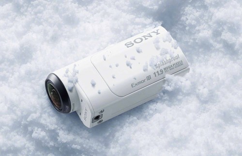 Sony HDR-AZ1 im Schnee