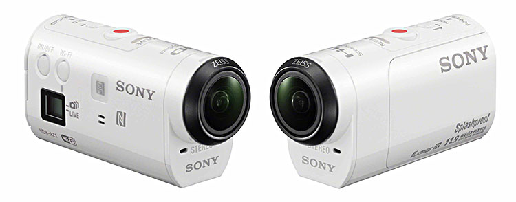 Sony HDR-AZ1: kleine Action Cam mit 1080/60p und Live-View