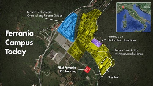 Ferrania Industrieanlage 750