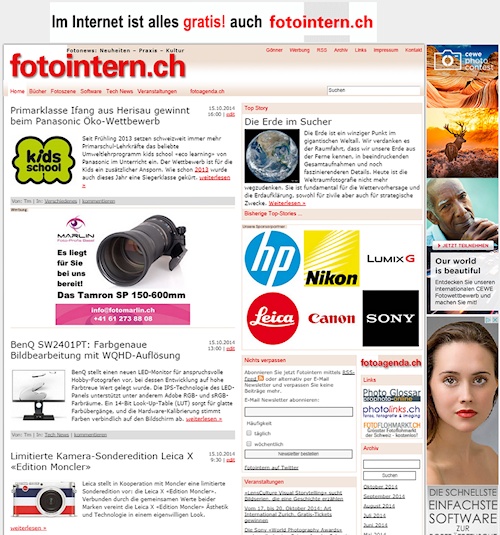 Fotointern_Webseite