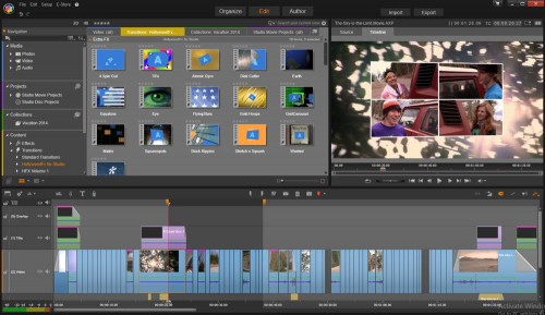 Pinnacle Studio 18 Screen Transitions