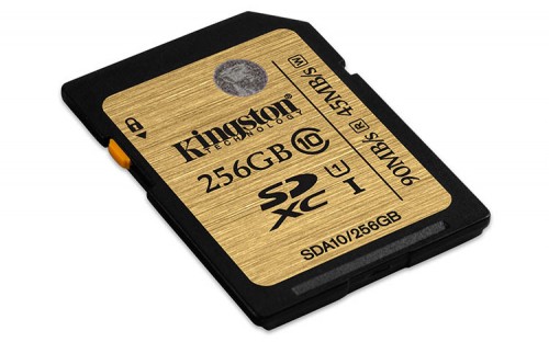 Kingston Class 10 UHS-I Card 256GB_Gold_s