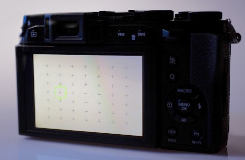 Fuji X30 Autofokusfelder