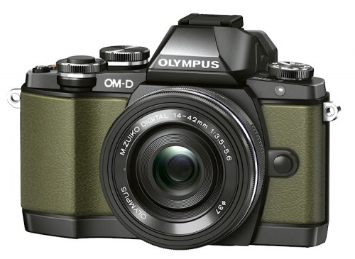Olympus OM-D_E-M10_EZ-M1442EZ_Limited_Edition_green