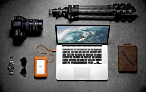 Lacie_Rugged Raid als Equipmentteil