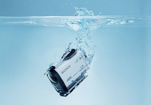 Sony FDR-X1000V taucht