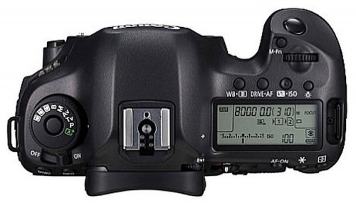 Canon EOS 5Ds Top