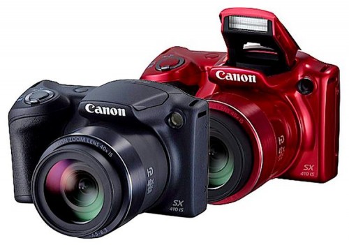 Canon PowerShot SX410 schwarz_rot 