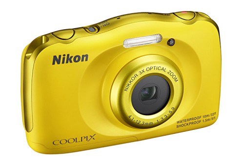 Nikon S33 YW front34