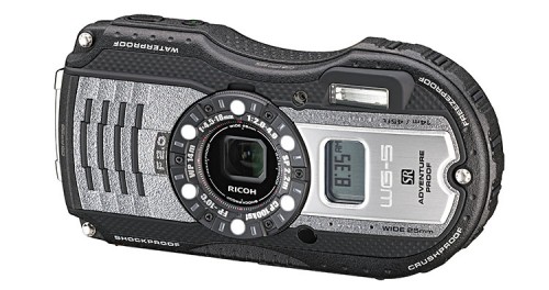 Ricoh WG-5 GPS silver LED leuchten