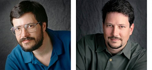 Thomas (links) und John Knoll (1995 Foto Jeff Schewe)