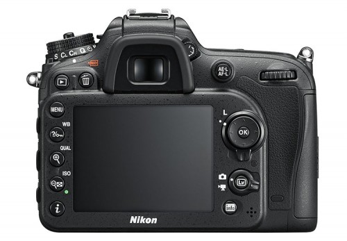 Nikon D7200 back