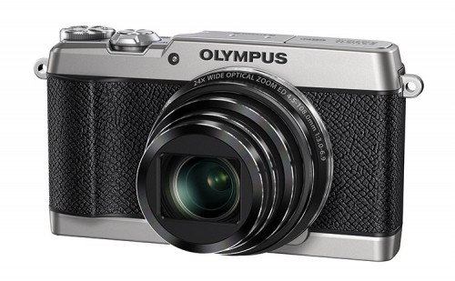 Olympus Stylus SH-2 silver (rechts vorne)