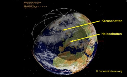 Sonnenfinsternis global