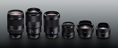 Sony E-Mount Objektive neue 2015-02