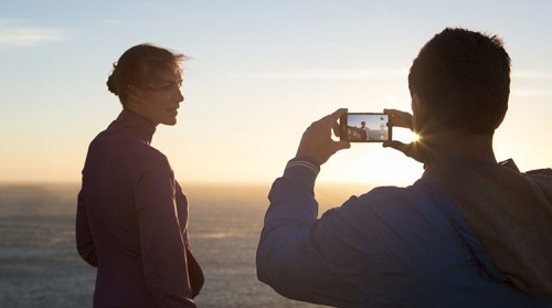 Sony Xperia E4g schwarz Fotografieren