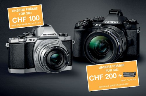 Olympus_OM-D E-M1 und E-M10 Summer Special