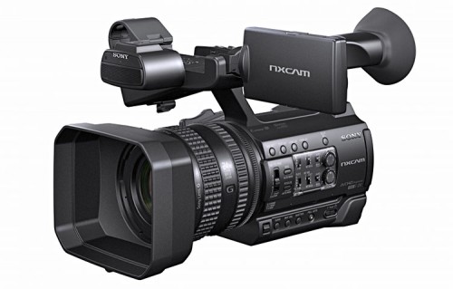 Sony HXR-NX100 links vorne