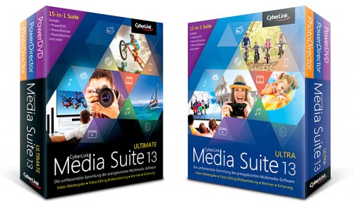 CyberLink Media Suite 13 Boxen2x