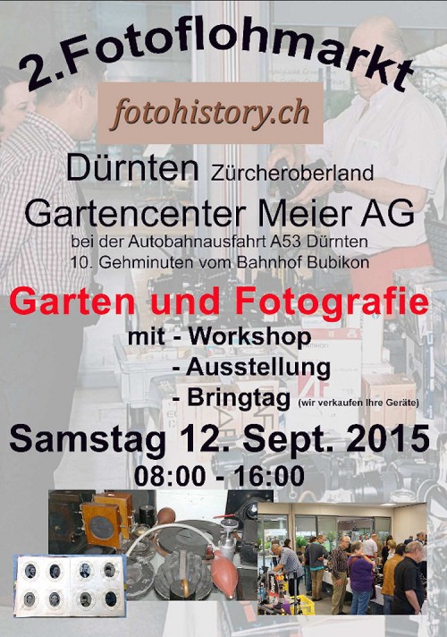 Fotoflohmarkt Fotohistory Plakat 750