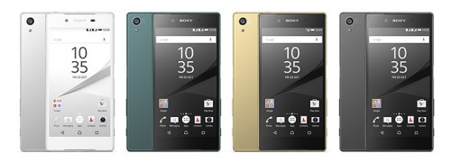 Sony Xperia Z5 Colour Range