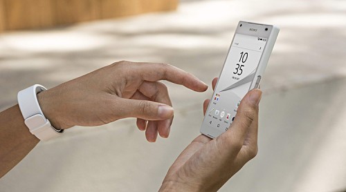 Sony Xperia Z5c weiss Fingerprint