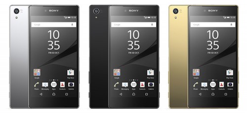 Sony Xperia Z5 Premium Colour Range