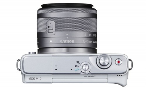 Canon EOS M10 mit EF-M15-45STM TOP