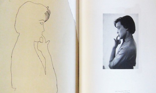 12-Buchzitat-Seiten-166-und-167-links-Zeichnung-von-Andy-Warhol-rechts-Fotografie-von-Gordon-Parks