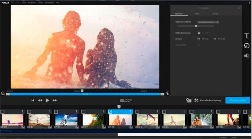 Magix Fastcut Screenshot GUI