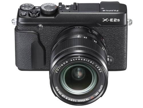 Fujifilm X-E2S_black_frontup