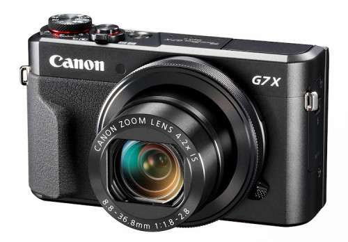 Canon PowerShot G7 X Mark II slant