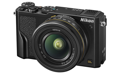 Nikon DL 18-50 front34l-Ansicht