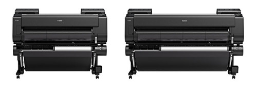 Canon imagePROGRAF PRO-4000S (links) und PRO-6000S FRT
